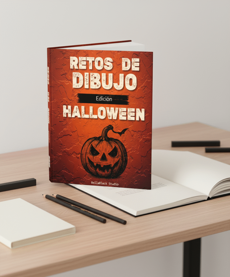 Portada Retos de dibujo: Halloween