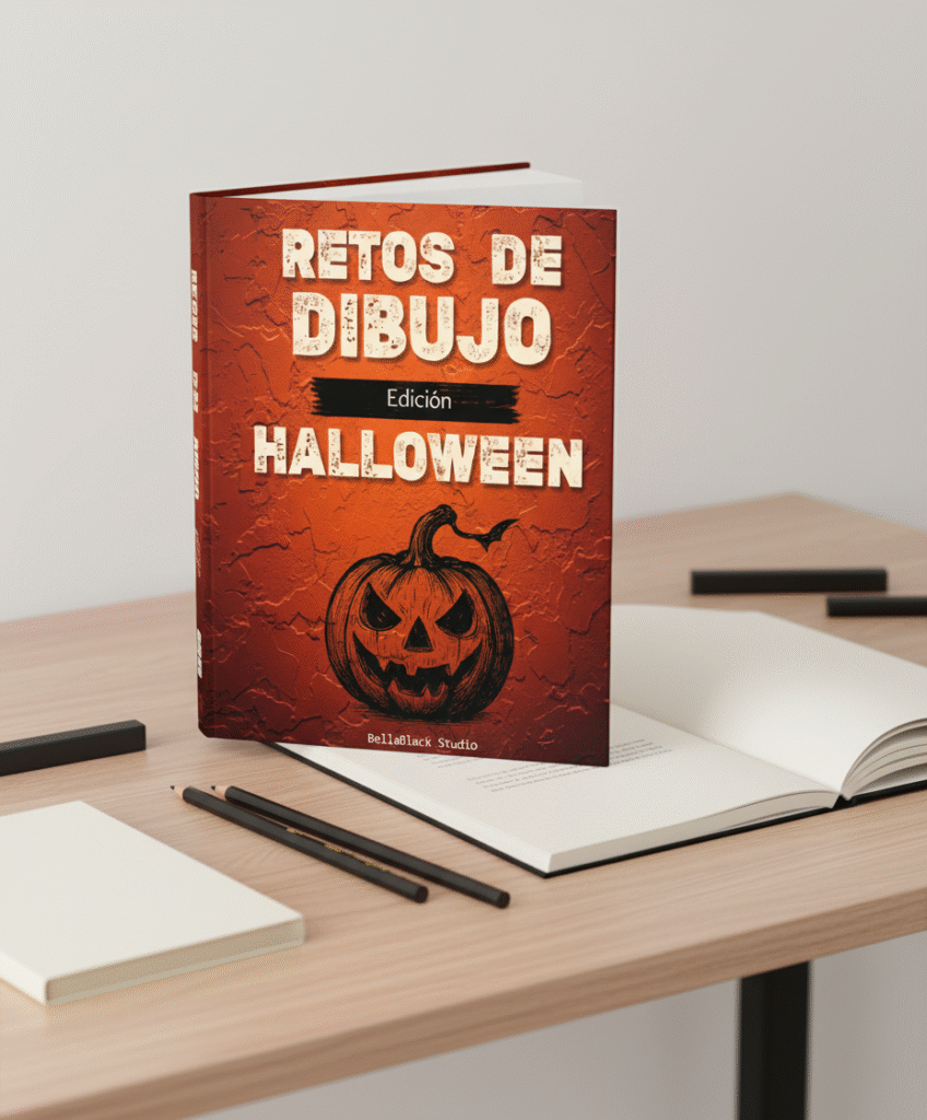 Portada Retos de dibujo: Halloween